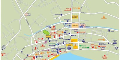 Карта в'єнтьян, Лаос